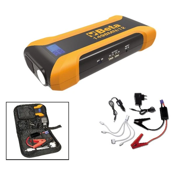 Beta Tools® - 1498MN/12-Series™ 12 V Portable Multi-Purpose Jump Starter With Flashlight 4 Beta Tools® - 1498MN/12-Series™ 12 V Portable Multi-Purpose Jump Starter With Flashlight - Image 2