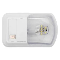 AP Products® - Brilliant Light Series Oblong Surface Mount LED Overhead Light With Switch