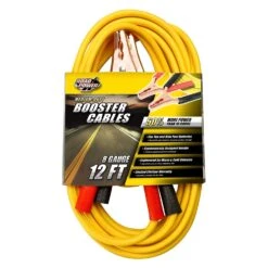 Coleman Cable® - 12' 8 AWG Medium Duty Booster Cables -Auto Lighting Accessories Shop 08435