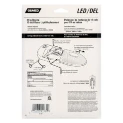 Camco® - Oblong Surface Mount LED Overhead Light With Switch -Auto Lighting Accessories Shop 41331 6 1