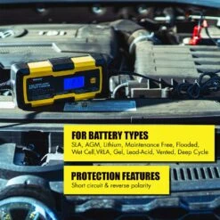 Wagan® 7403 - 6 V/12 V Intelligent Fully Automatic Battery Charger And Maintainer -Auto Lighting Accessories Shop 7403 17