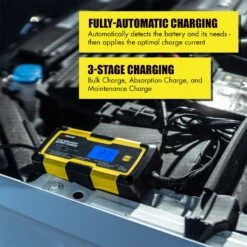 Wagan® 7403 - 6 V/12 V Intelligent Fully Automatic Battery Charger And Maintainer -Auto Lighting Accessories Shop 7403 18