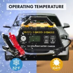 Wagan® 7407 - 12 V Intelligent Fully Automatic Battery Charger And Maintainer 17 Wagan® 7407 - 12 V Intelligent Fully Automatic Battery Charger And Maintainer -Auto Lighting Accessories Shop 7407 6 1