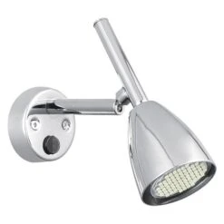 Green Long Life® - 190 Lm Chrome Housing LED Swivel Reading Light With Switch