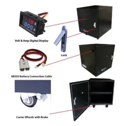AIMS Power® BATBOX4 - Industrial Grade Battery Cabinet