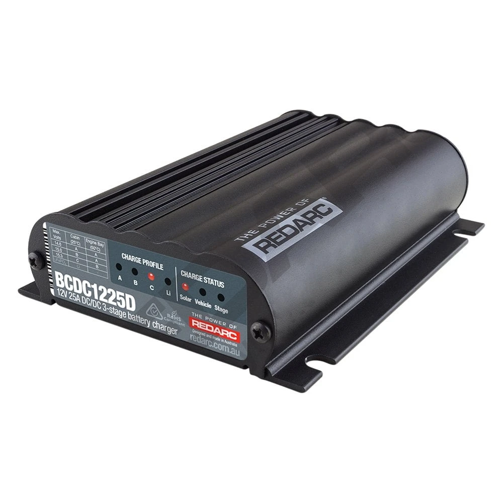 Redarc® BCDC1225D - 25A Dual Input In-vehicle DC Battery Charger 3 Redarc® BCDC1225D - 25A Dual Input In-vehicle DC Battery Charger