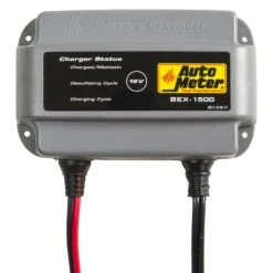 Auto Meter® BEX-1500 - 12v 1.5 Charging Amps Compact Automatic Battery Charger And Extender