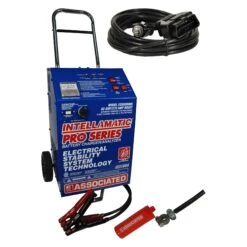 Associated Equipment® ESS6008MSK - ESS™ 12v 60 Charging Amps Wheeled Battery Charger And Power Supply With Memory Saver Cable