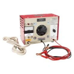 EZRED® - 24 V/48 V Battery Charger With Timer And Clips 144 Cells