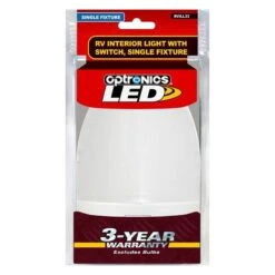 Optronics® RVILL33FS - Oblong 460 Lm Surface Mount LED Overhead Light With On/Off Switch