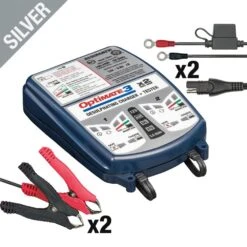 OptiMate® - OptiMATE 3 X 2⢠12 V Compact 7-Step Automatic Battery Charger And Tester With Maintainer