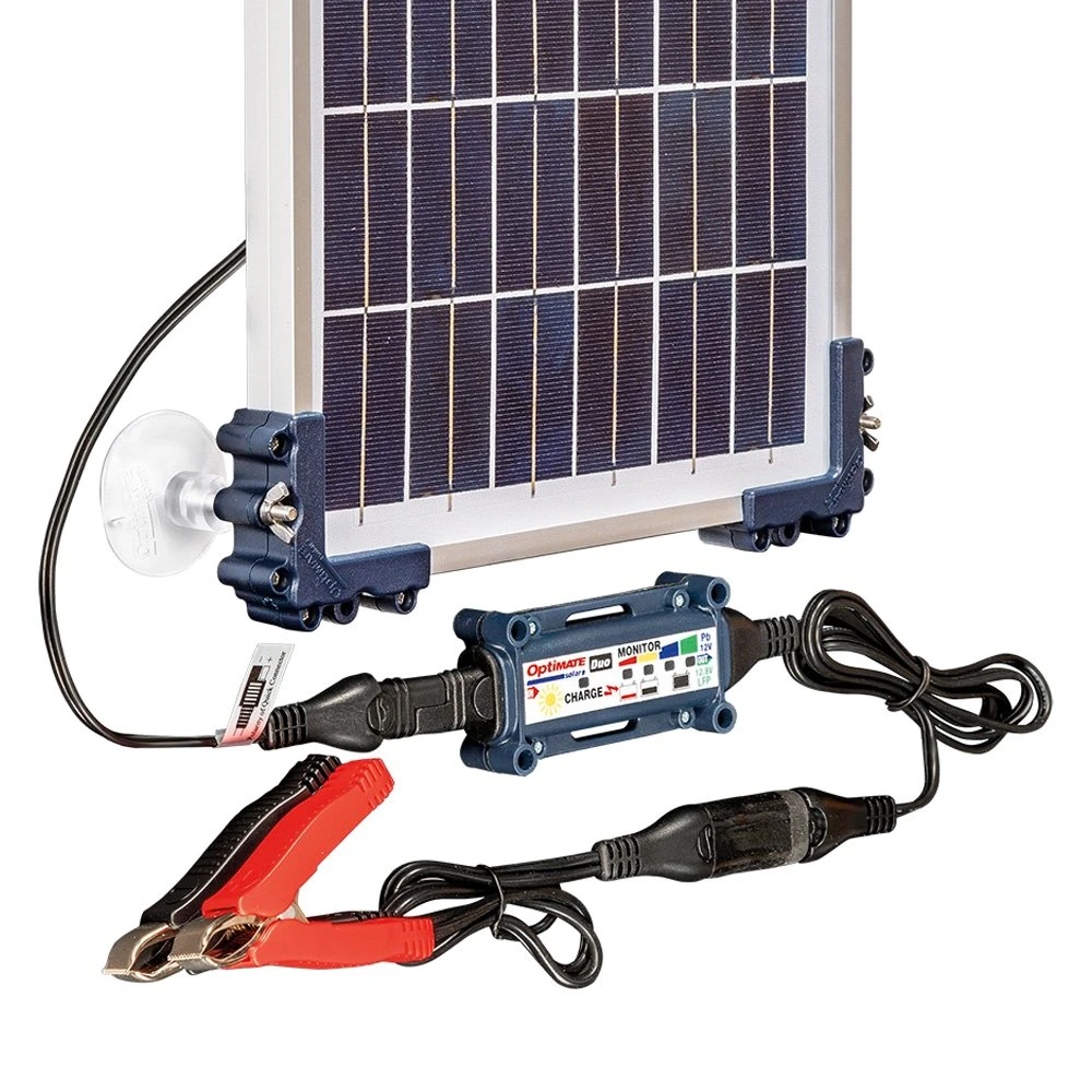 OptiMate® - Solar DUO™ 12 V/12.8 V Smart Sun Powered Charger And Maintainer Travel Kit 5 OptiMate® - Solar DUO™ 12 V/12.8 V Smart Sun Powered Charger And Maintainer Travel Kit - Image 3
