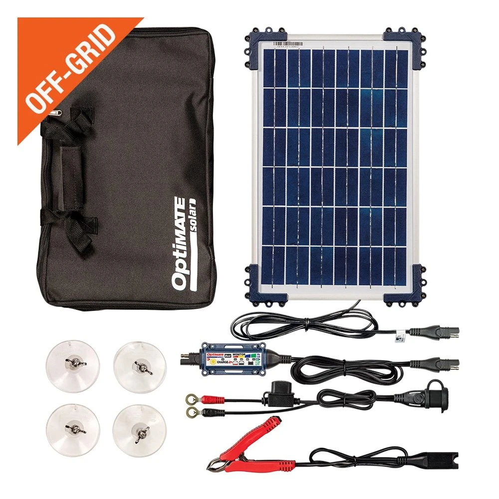 OptiMate® - Solar DUO™ 12 V/12.8 V Smart Sun Powered Charger And Maintainer Travel Kit 3 OptiMate® - Solar DUO™ 12 V/12.8 V Smart Sun Powered Charger And Maintainer Travel Kit