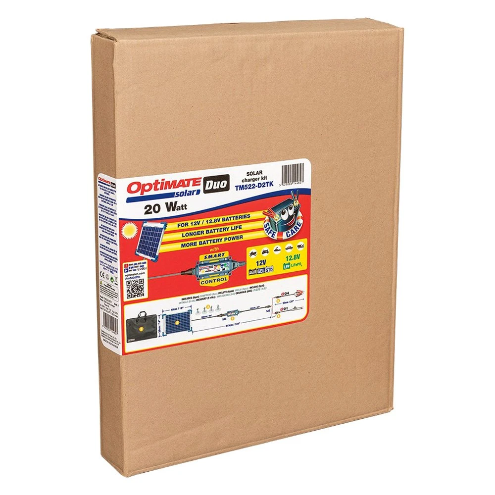 OptiMate® - Solar DUO™ 12 V/12.8 V Smart Sun Powered Charger And Maintainer Travel Kit 8 OptiMate® - Solar DUO™ 12 V/12.8 V Smart Sun Powered Charger And Maintainer Travel Kit - Image 6